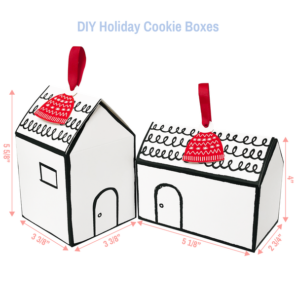DIY Holiday Cookie Boxes