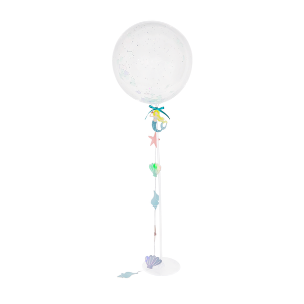 Mermaid Confetti Bobo Balloon Set
