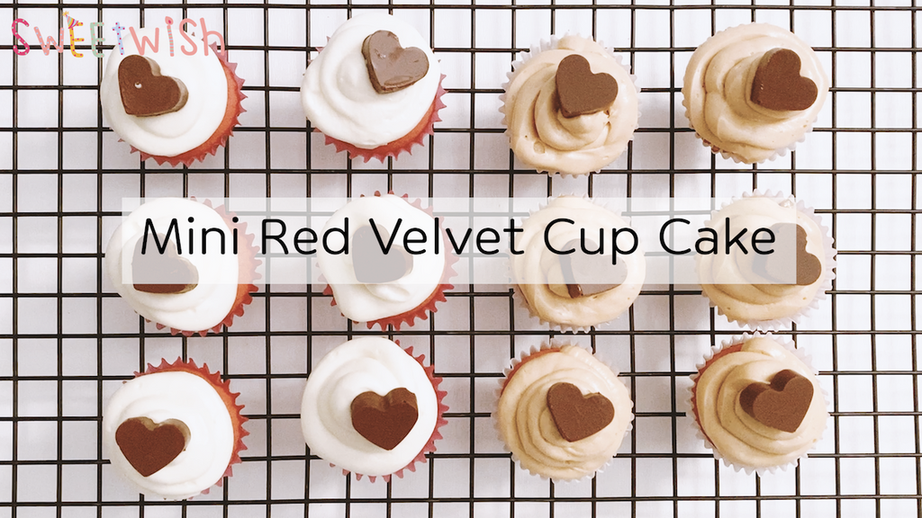 Mini Red Velvet Cupcake / Mini Cupcake / Valentines Cupcake