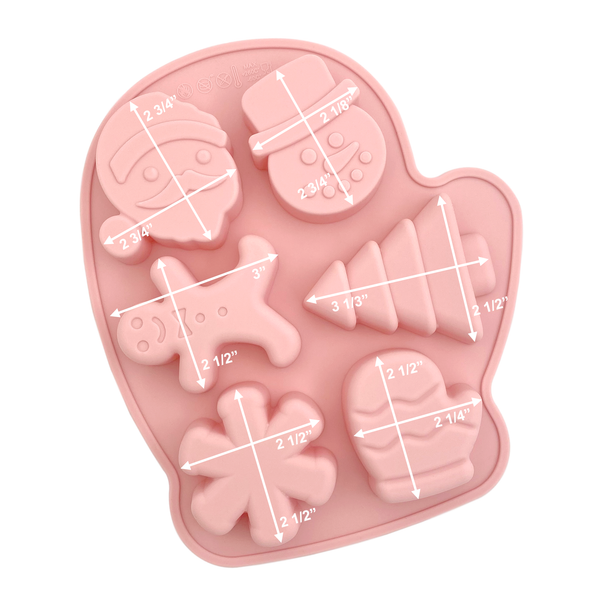 Christmas Shapes Silicone Treat Mold