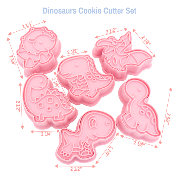Dinosaurs Cookie Cutter Set