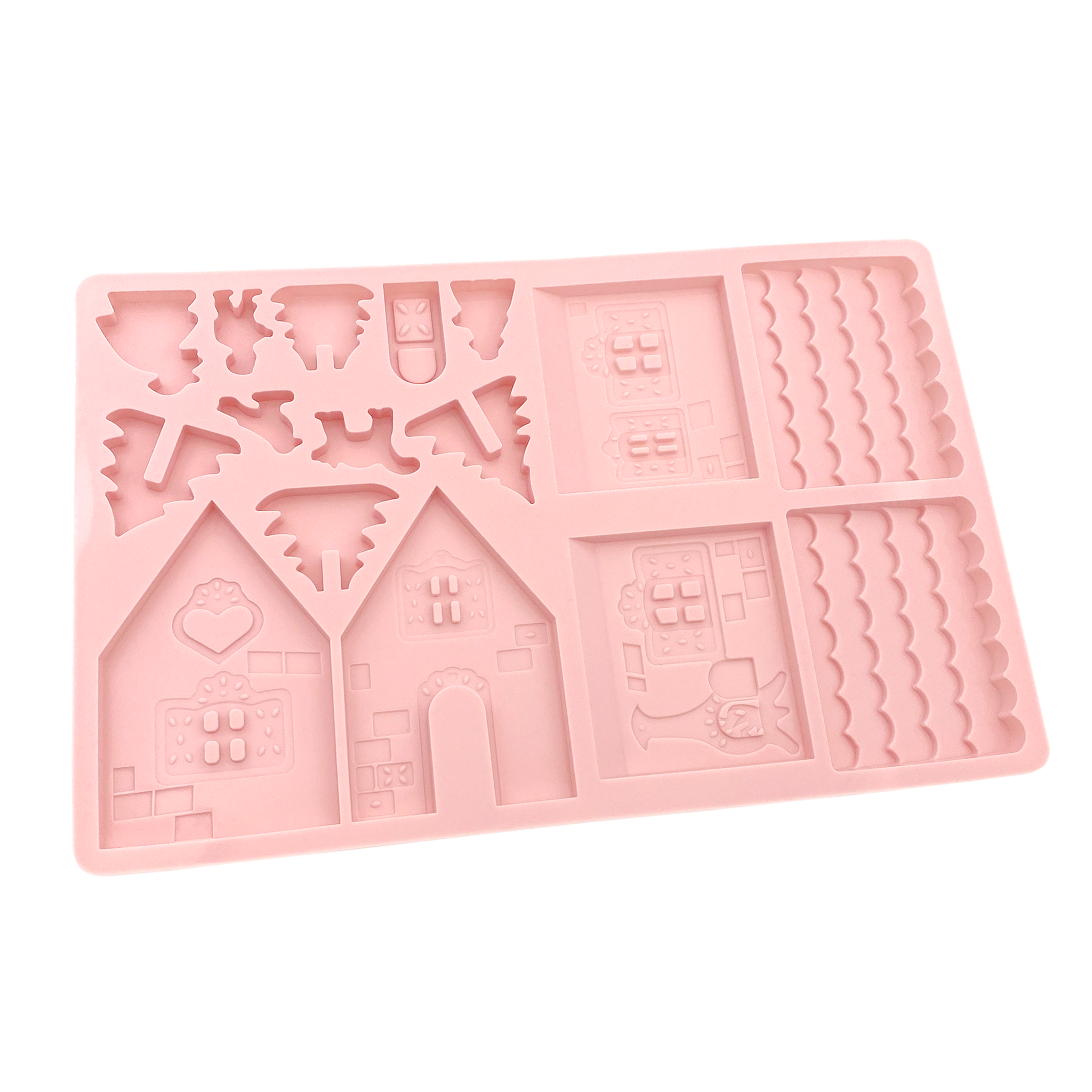 Gingerbread House Silicone Mold