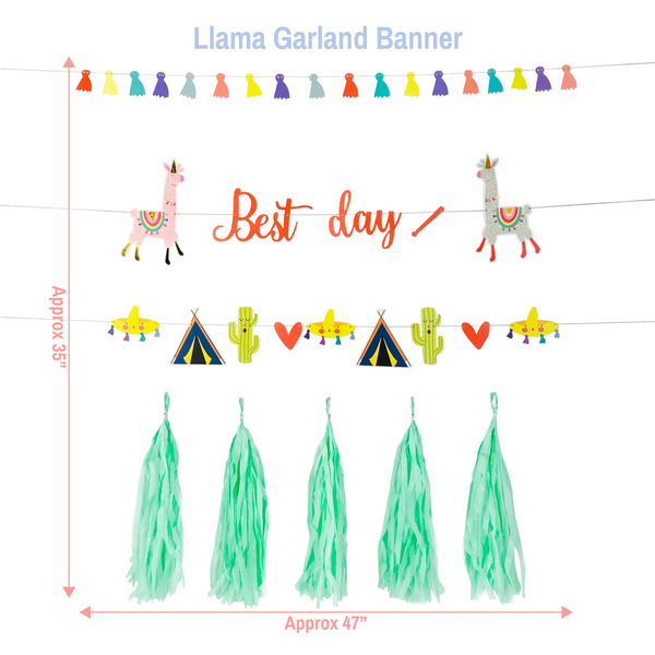Best Day Llama Garland