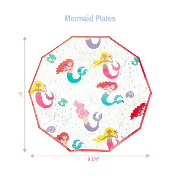 Under The Sea Mermaid Table Top Set