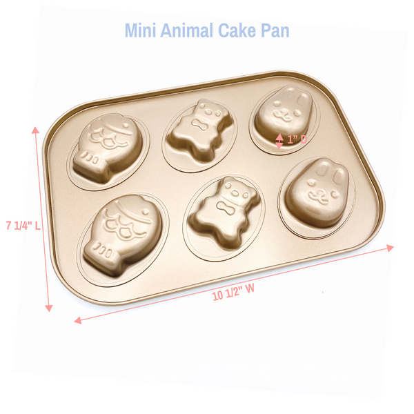 Mini Animal Cake Pan