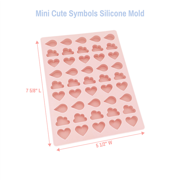 Mini Cute Symbols Silicone Mold