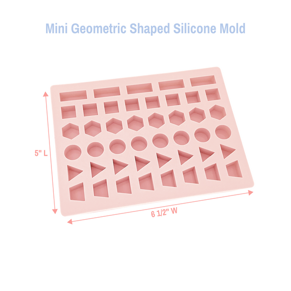 Mini Geometric Shaped Silicone Mold