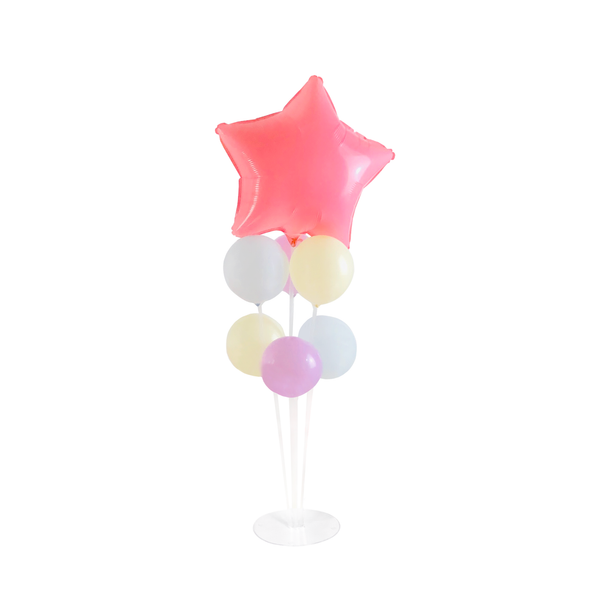 Pink Candy Star Balloon Set