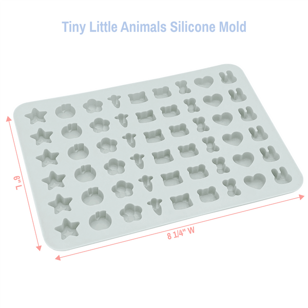 Tiny Little Animals Silicone Mold