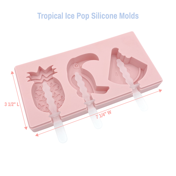 Tropical Ice Pop Silicone Molds